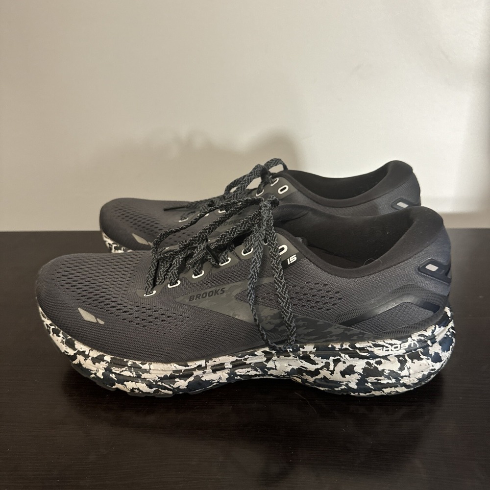 Brooks Ghost 15 Women's size 10.5 B Running Shoes Ebony/Black/Oyster 1203801B004 - Picture 5 of 8